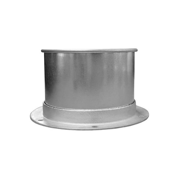 Us Duct US Duct Clamp Together Angle Flange Adapter, 8" Diameter, Galvanized, 22 Gauge RAF08.G22 - main